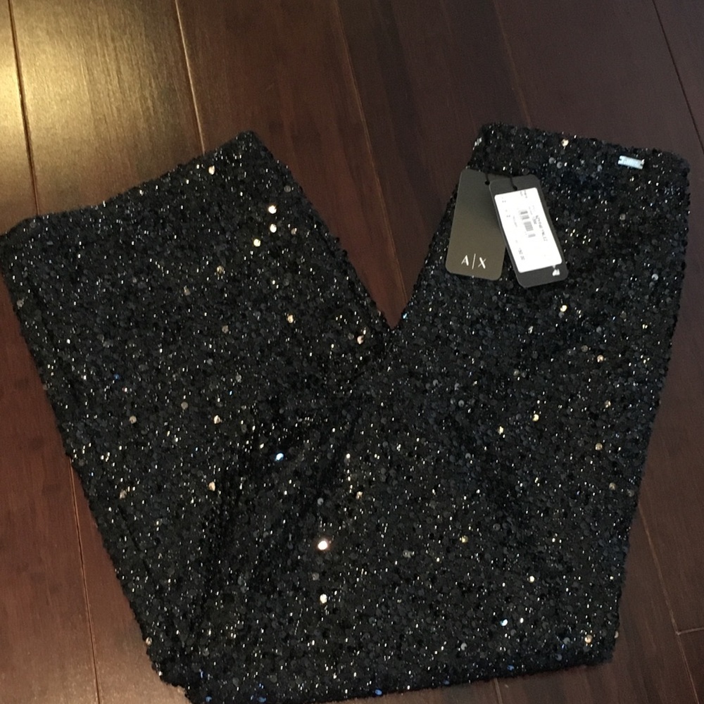 Armani Exchange Dress Sparkle Pants (New)